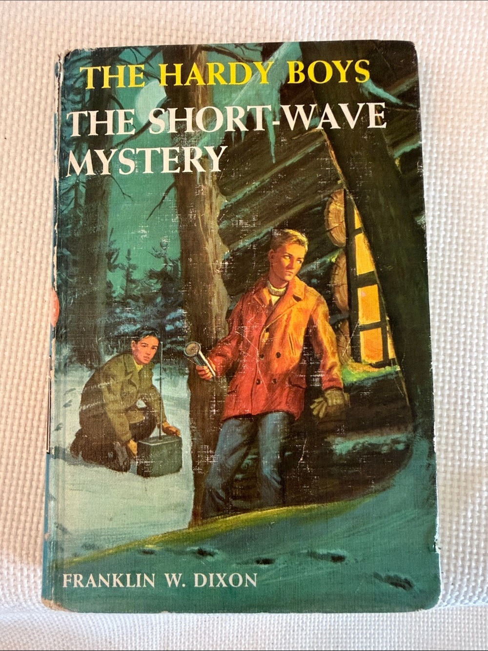 HARDY BOYS The Short-Wave Mystery by Franklin W Dixon Vintage #24